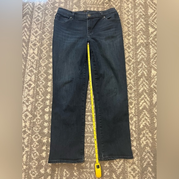 Lee Dark Blue Straight Leg Women's Jeans size 12 (M112) - Picture 2 of 9